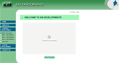Desktop Screenshot of kmdevs.co.uk